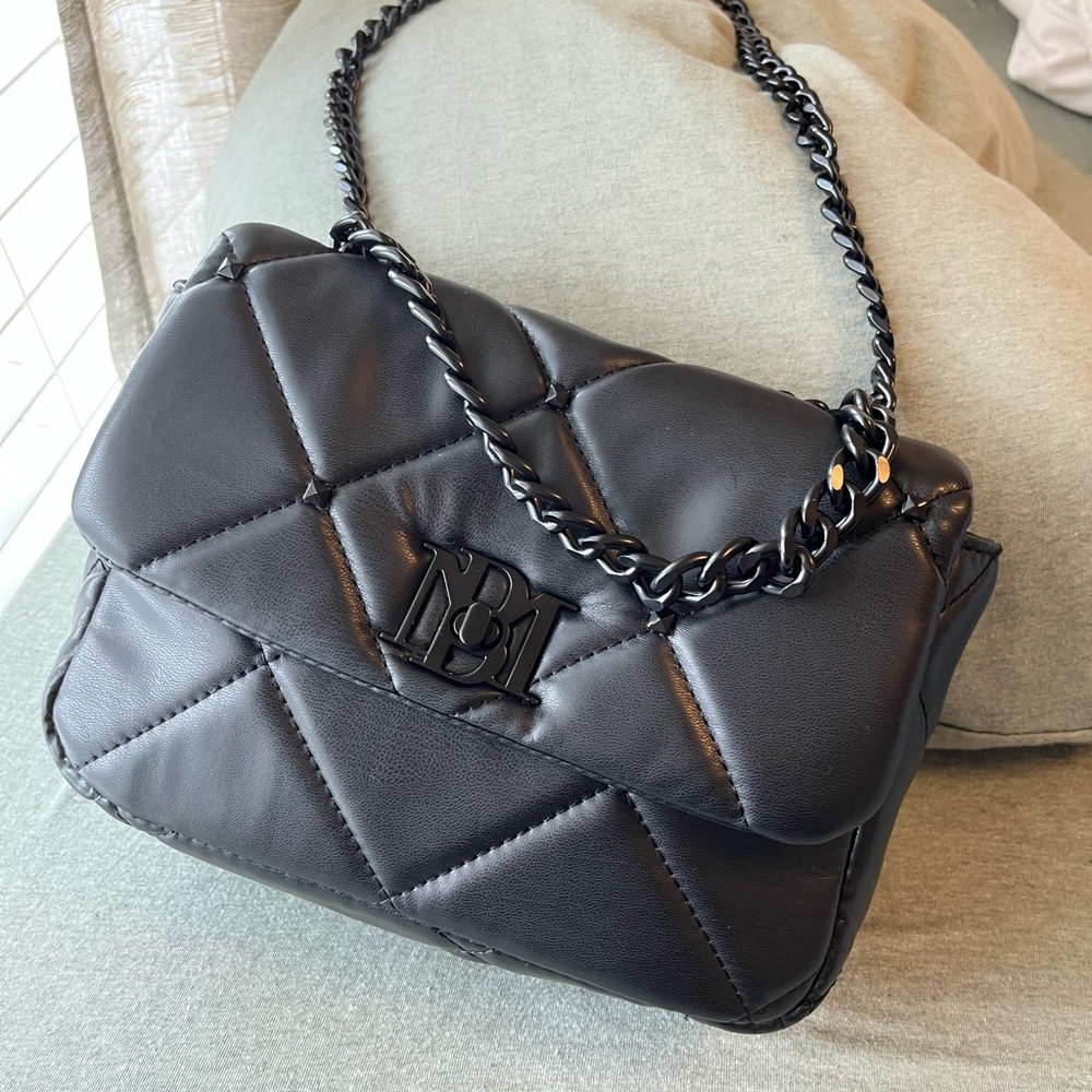 Black Quilted Purse